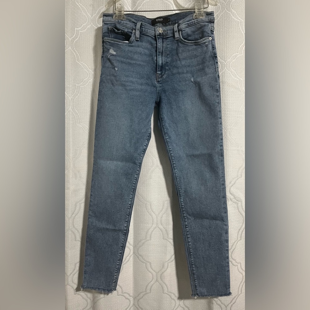 Hudson Light Wash Distressed Jeans ~ Size 29 - Picture 1 of 5